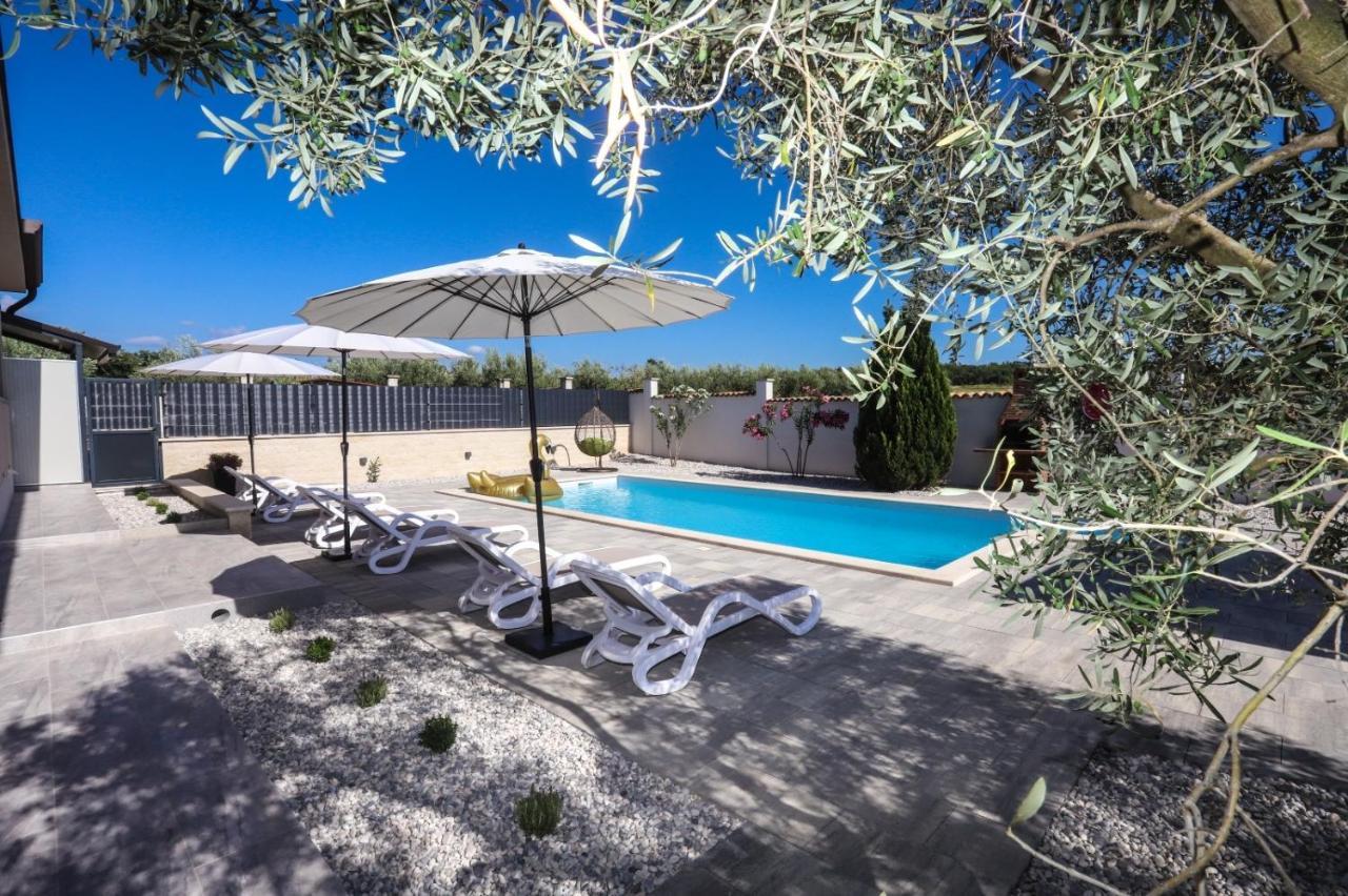Apartment Nina With Private Pool Nova Vas  Exterior foto